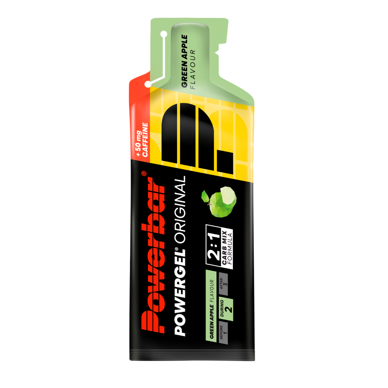 Powerbar Powergel Original Caffeine Green Apple 41 gr