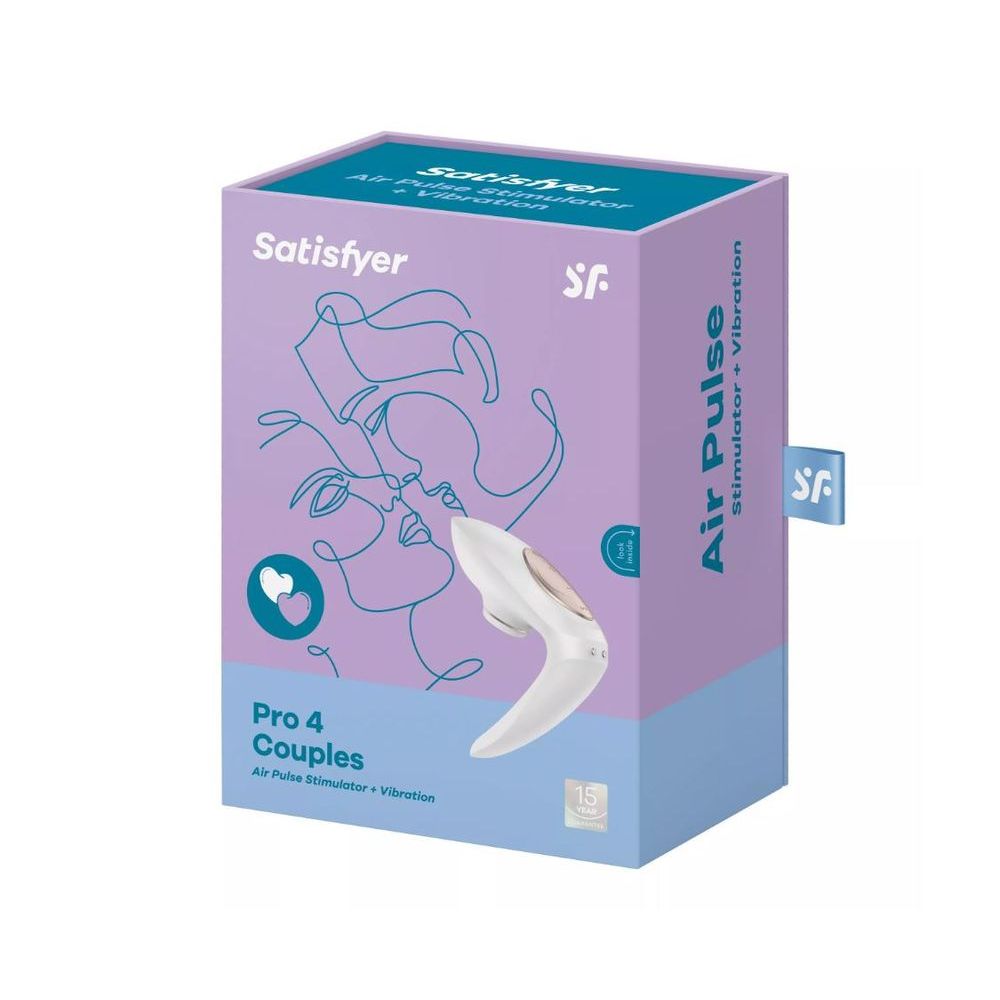 Satisfyer Pro 4 Couples Luchtdrukvibrator
