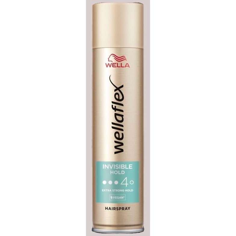 Wella Flex Hairspray Invisible Hold 4 Extra Strong Hold 250 ml