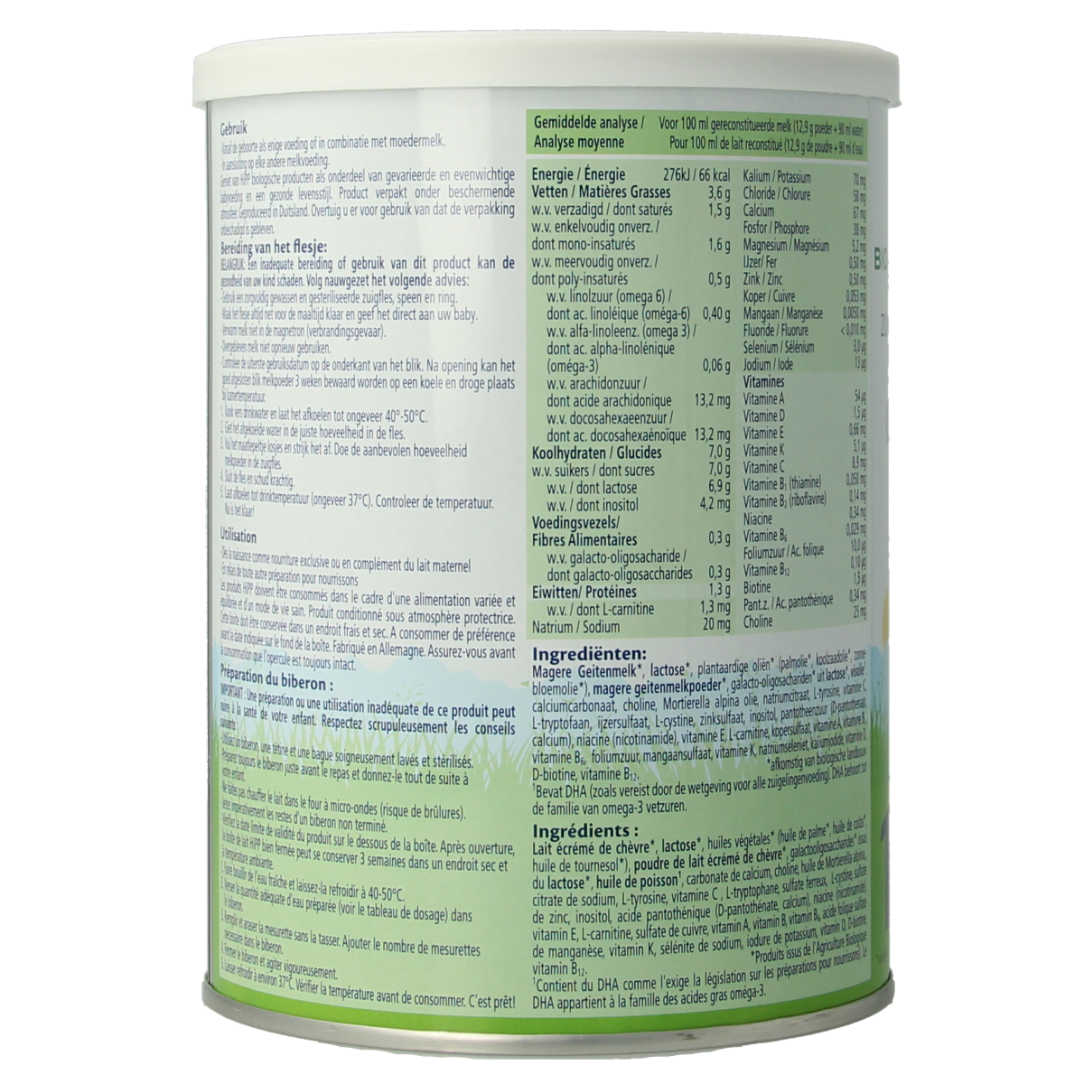 Hipp 1 Zuigelingenmelk Geitenmelk biologisch 400 gram