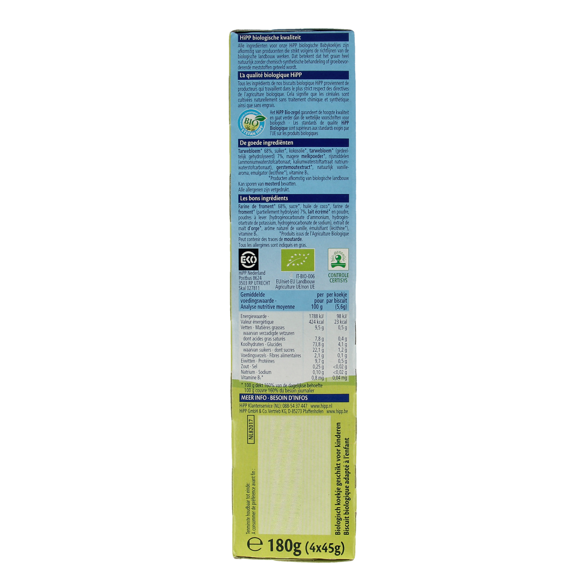 Hipp Babykoekjes 180 gram