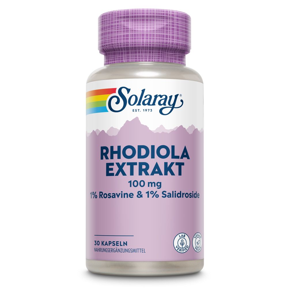 Solaray Rhodiola Extract 100 mg 30 cp