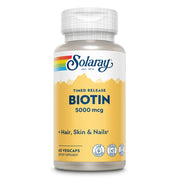 Solaray Biotine 5000 mcg Vertraagde Afgifte 60 vcp