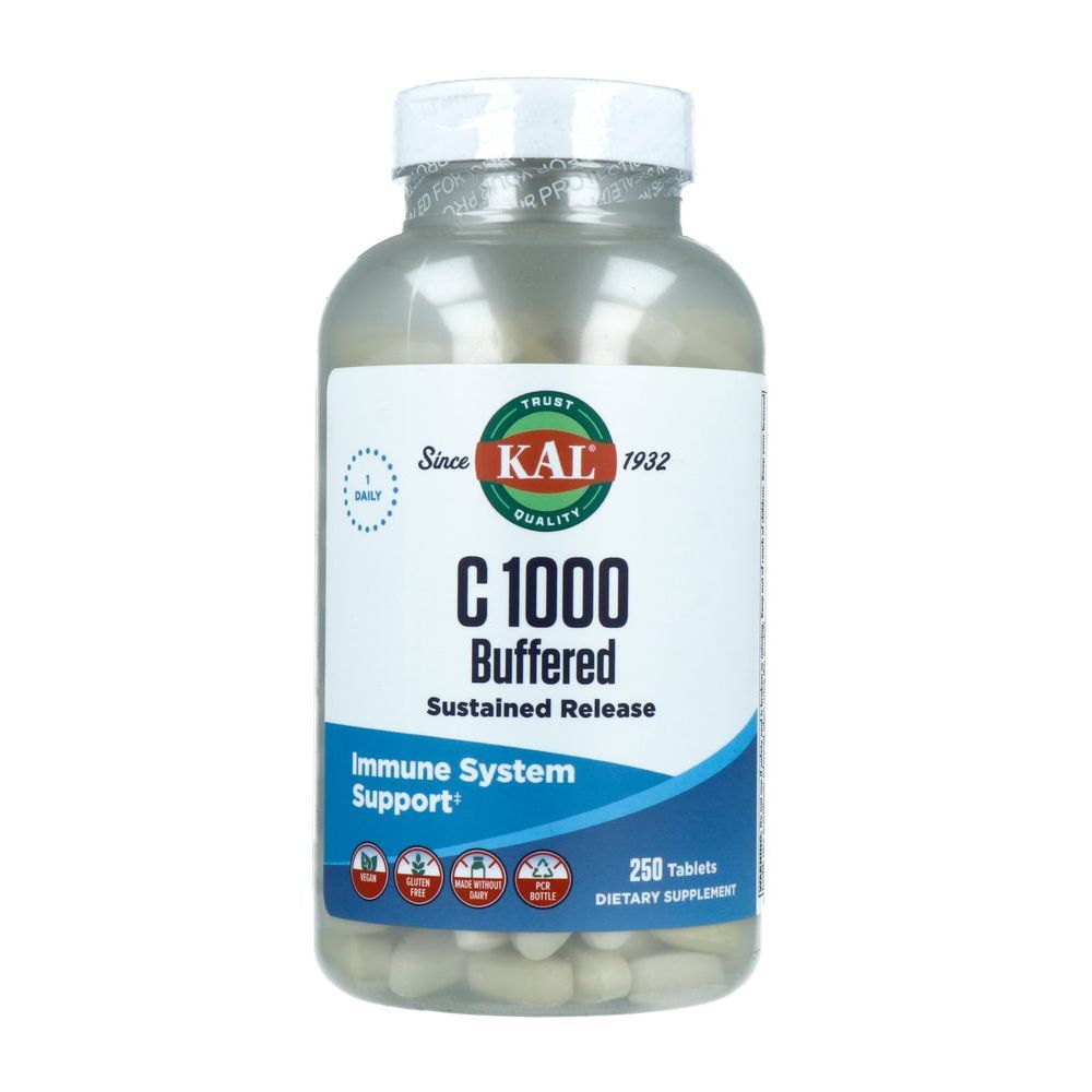 Kal Vitamine C 1000 Gebufferd 250 tb