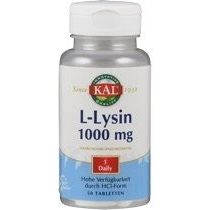 Kal L-lysine 1000mg 50 tb