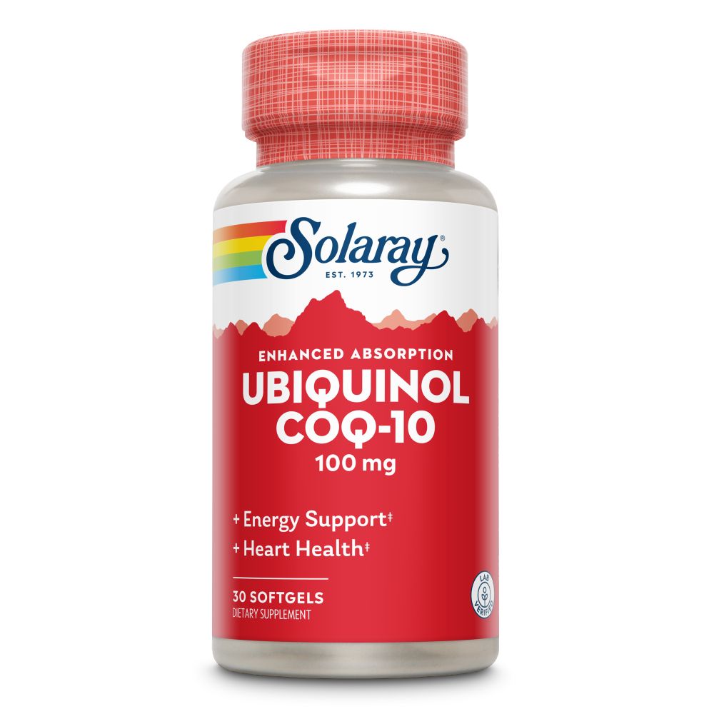 Solaray Ubiquinol Co-Enzym Q10 100mg 30 sg
