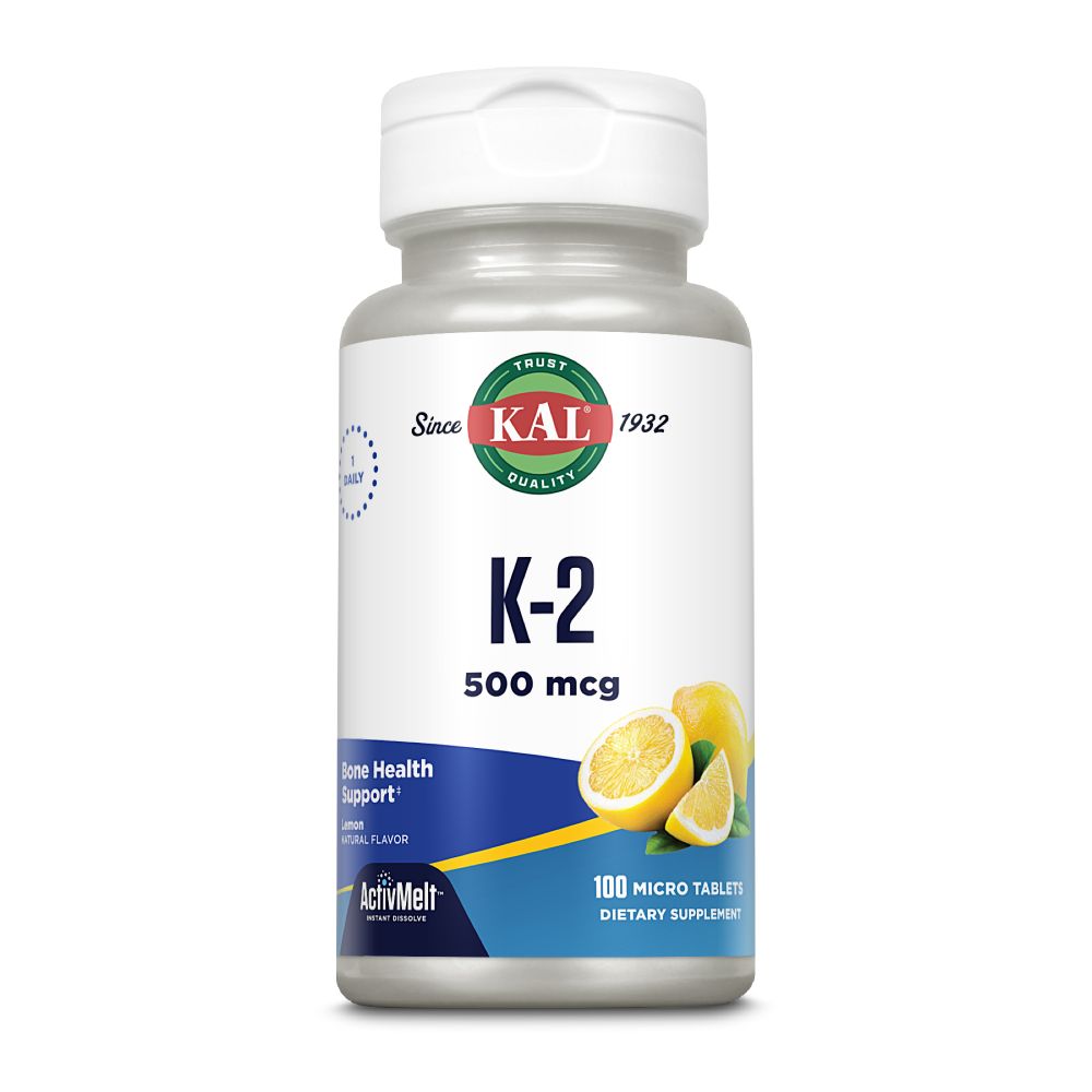 KAL Vitamine K2 500mcg ActivMelt 100 tb