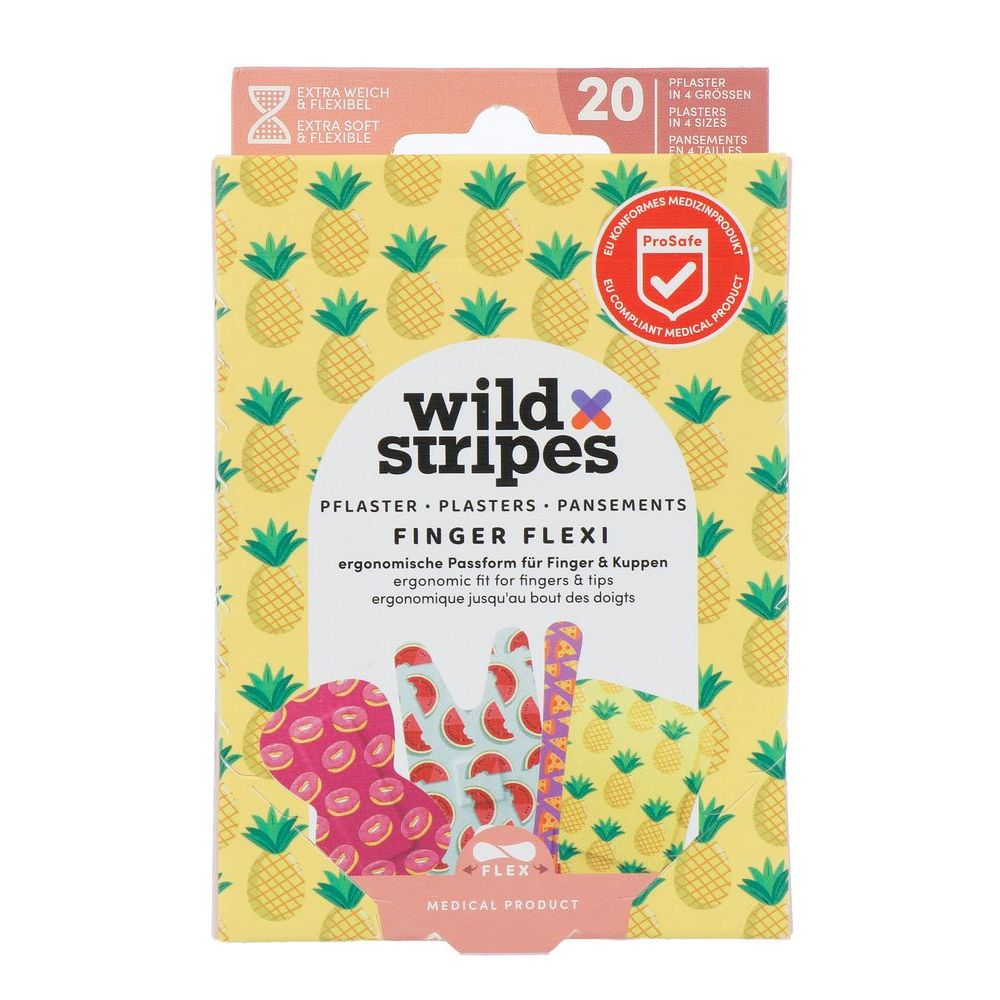 Wild Stripes Finger Flexi Pleisters 20 st