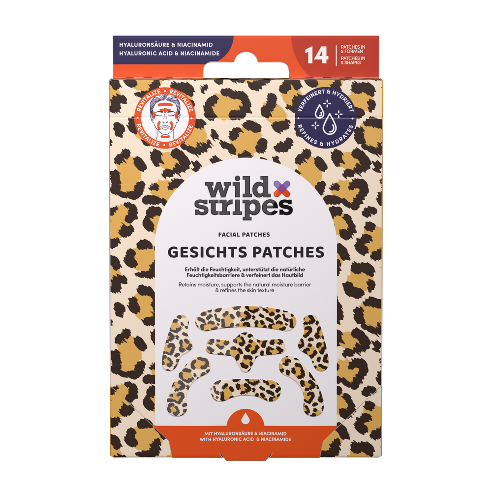 Wild Stripes Facial Patches Animal Leo 14 stuks