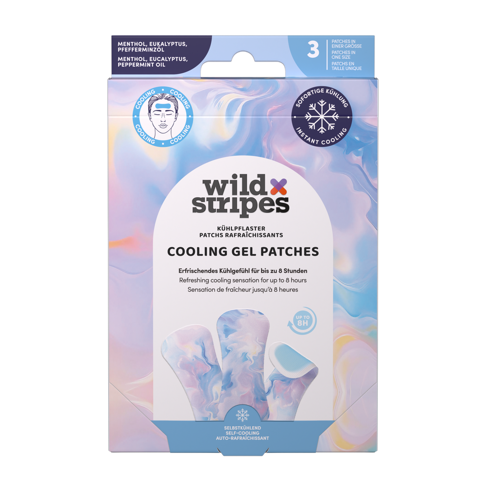 Wild Stripes Cooling Patches Moonlight Glow 3 stuks