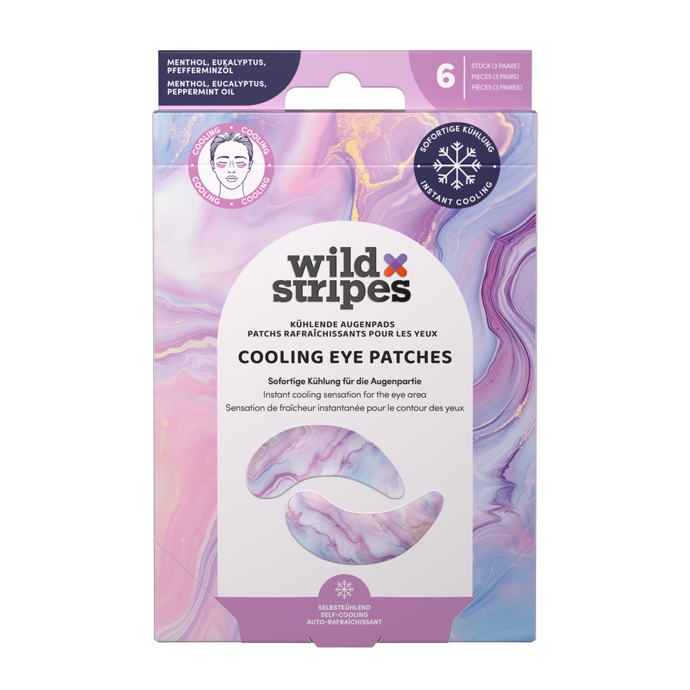 Wild Stripes Cooling Patches Eye Marble Rose 6 stuks