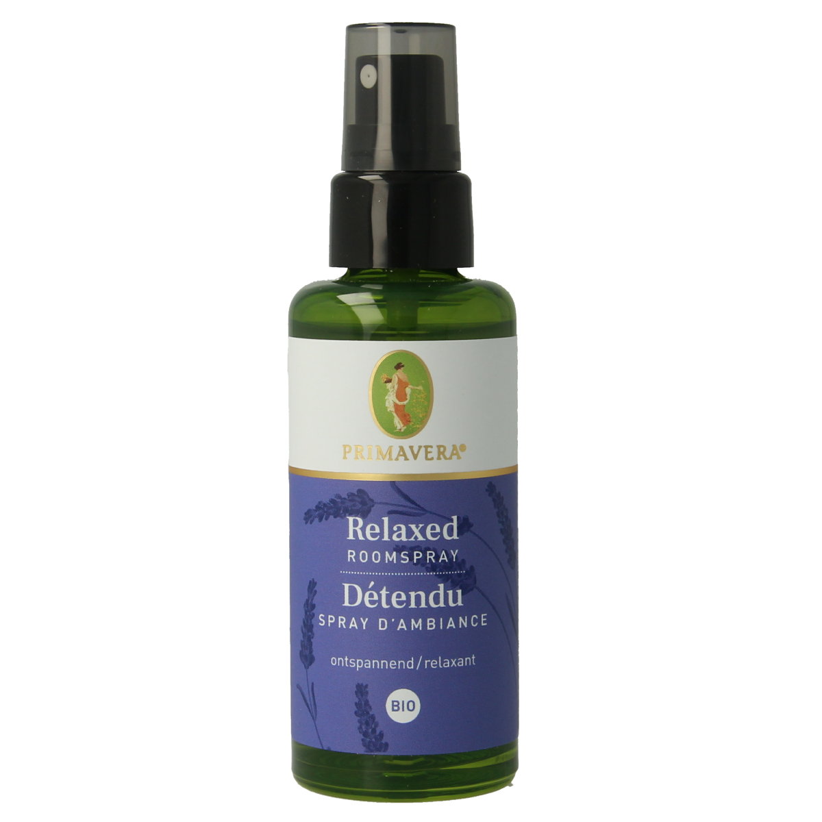 Primavera Roomspray relaxed biologisch 50 ml