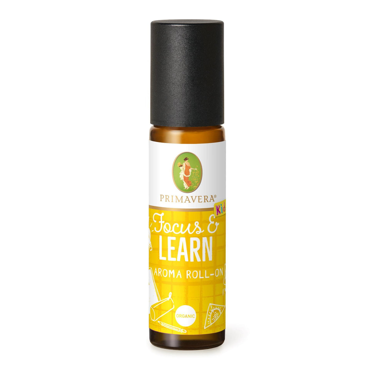 Primavera aroma roll-on focus & learn biologisch 10 ml