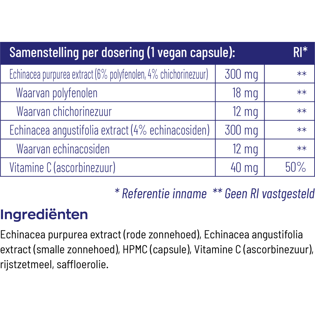 Vitakruid Echinacea 90 vcaps