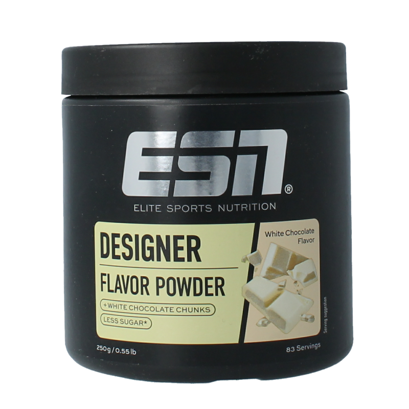 ESN Flavn tasty white chocolate 250 gram