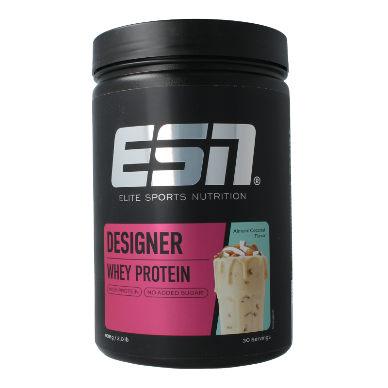 ESN Designer whey almond coconut 908 gram