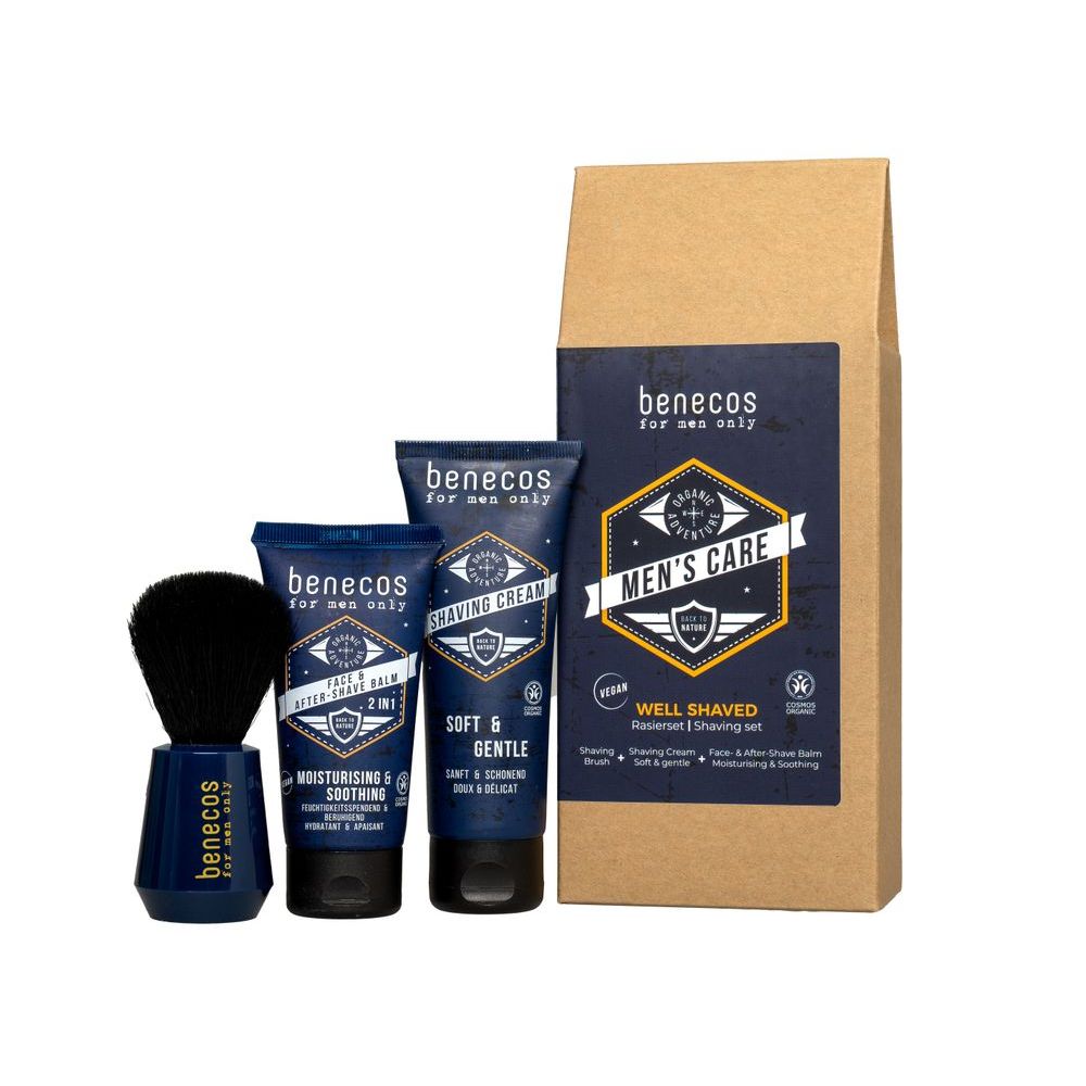 Benecos For Men Only Gift Set Well Shaved 1 st