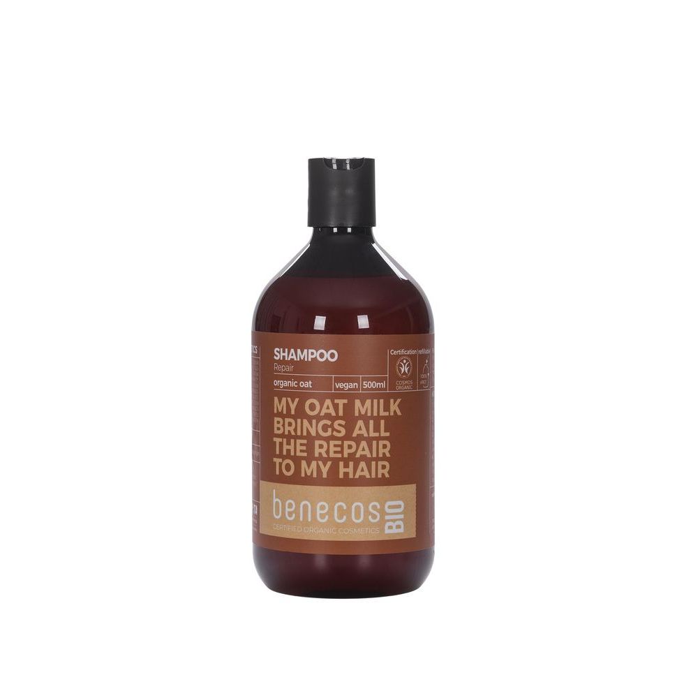 Benecos Bio Shampoo Repair Organic Oat My Oatmilk Brings All The Repair To My Hair 500 ml