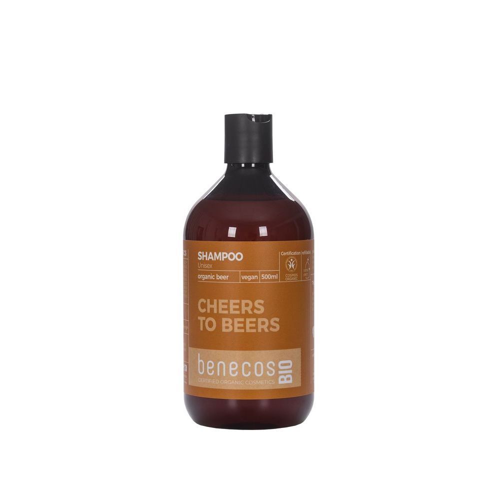 Benecos Bio Shampoo Unisex Organic Beer Cheers To Beers 500 ml