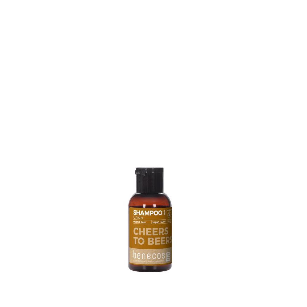 Benecos Bio Shampoo Unisex Organic Beer Cheers To Beers Mini 50 ml