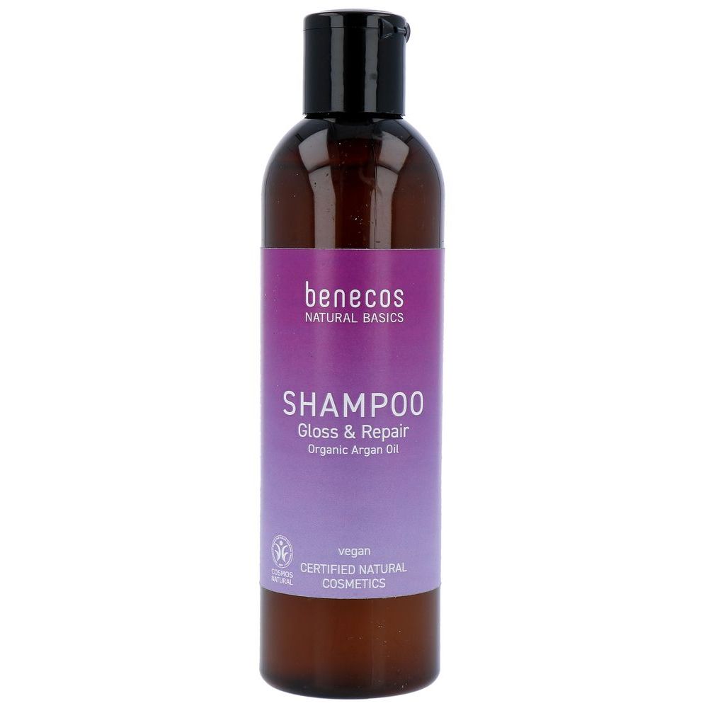 Benecos Natural Basics Shampoo Gloss & Repair Organic Argan Oil 250 ml