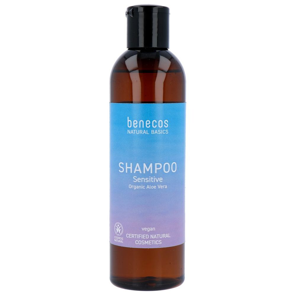 Benecos Natural Basics Shampoo Sensitive Organic Aloe Vera Juice 250 ml