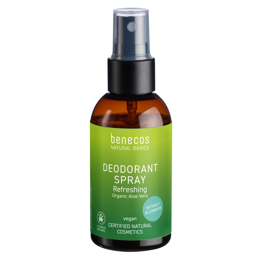 Benecos Natural Basics Deo Spray Refreshing Organic Aloe Vera Juice 75 ml