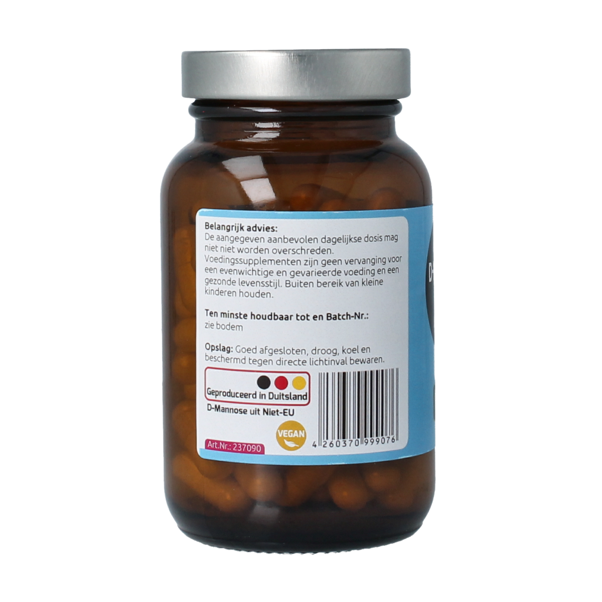 Hanoju D-Mannose 500 mg 90 capsules