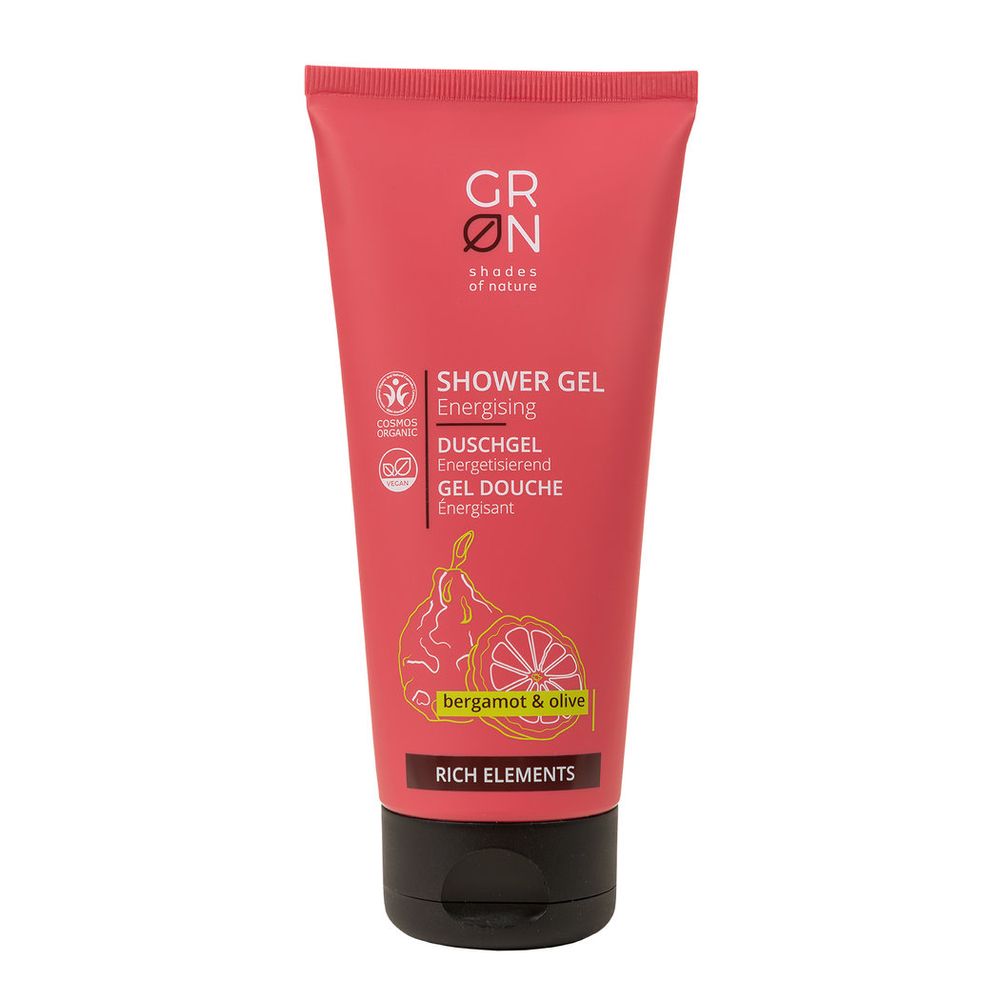 GRN Rich Elements Shower Gel Bergamot & Olive 200 ml
