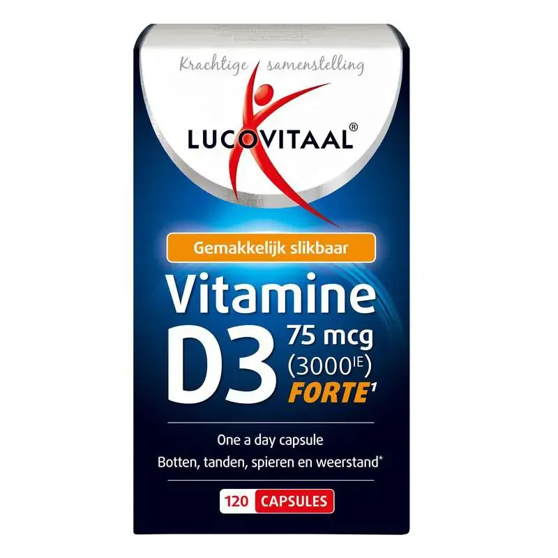 Lucovitaal Vitamine D3 75mcg 120 capsules