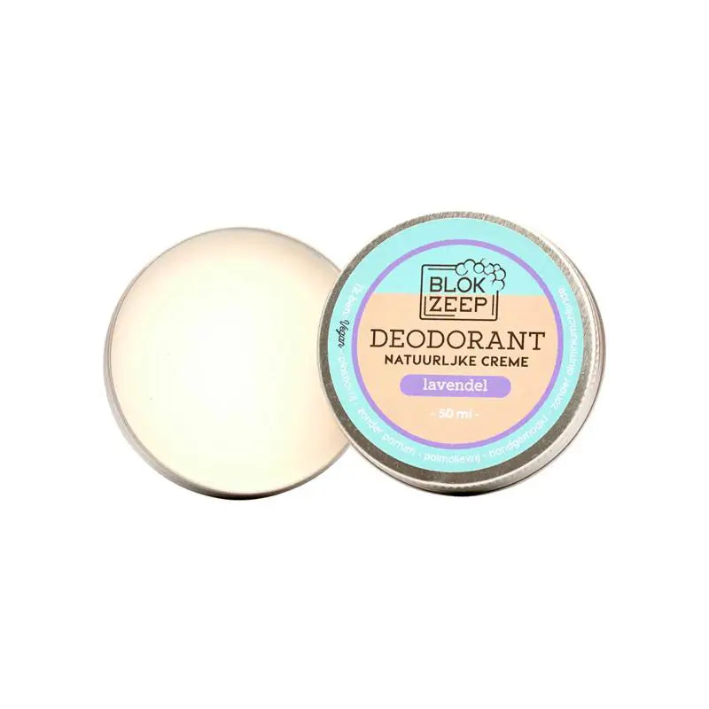 Blokzeep deodorant creme lavendel 50 ml