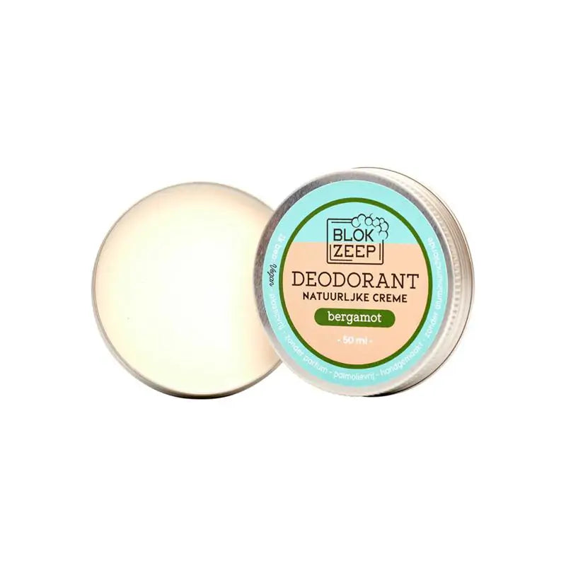 Blokzeep deodorant creme bergamot 50 ml