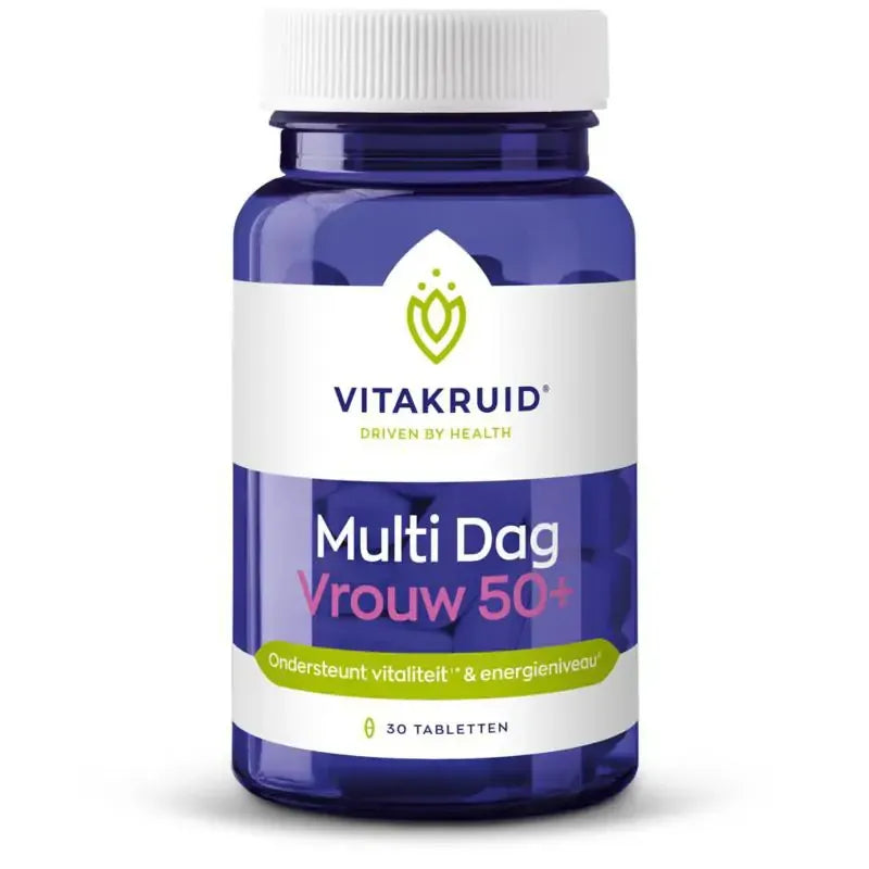 Vitakruid Multi dag vrouw 50+ 30 tabletten (afbeelding 1)