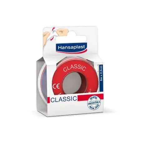 Hansaplast Hechtpleister classic 5m x 1.25cm 1 Rol