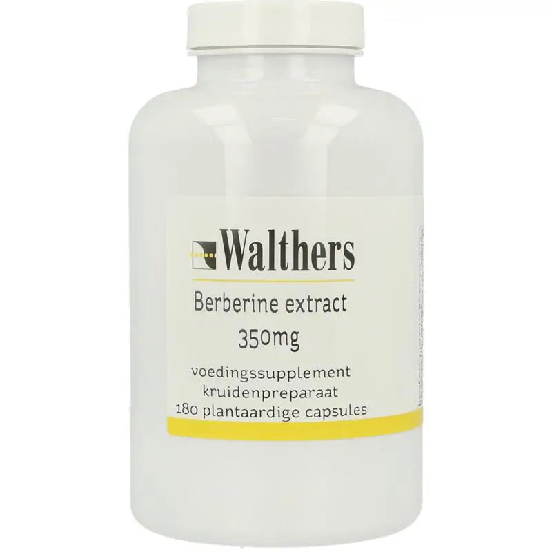 Walthers Berberine HCI extract 350 mg 180 vcaps