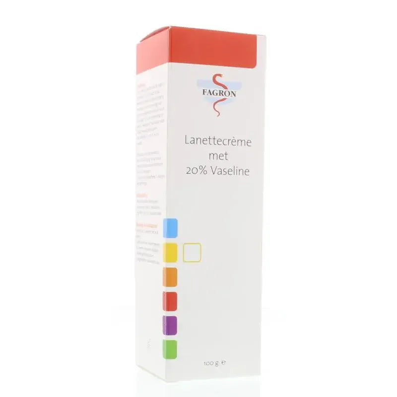 Fagron Lanettecreme met 20% vaseline 100 gram