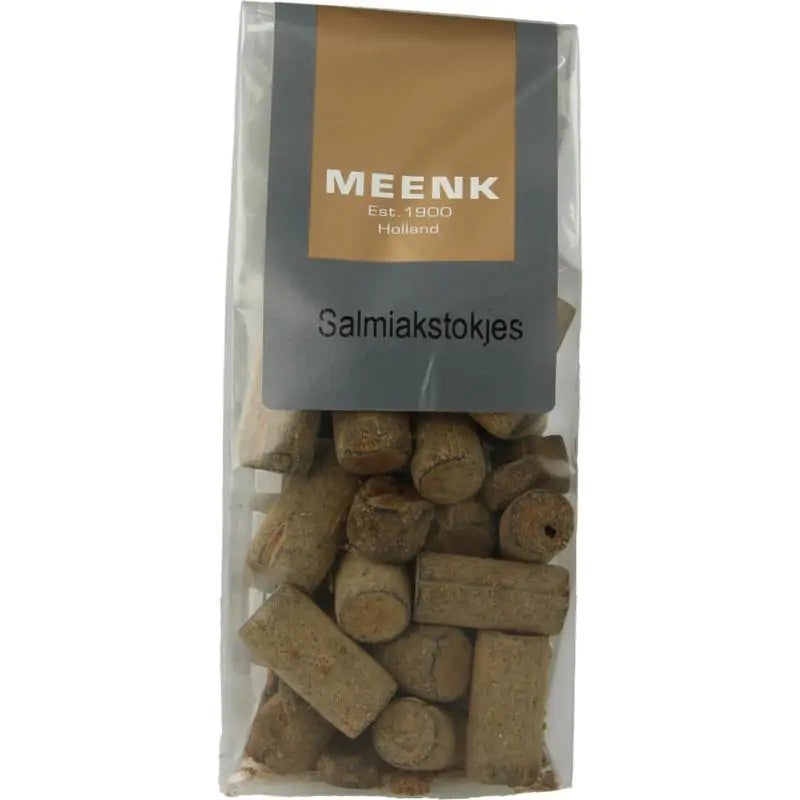 Meenk salmiak stokjes 155 g
