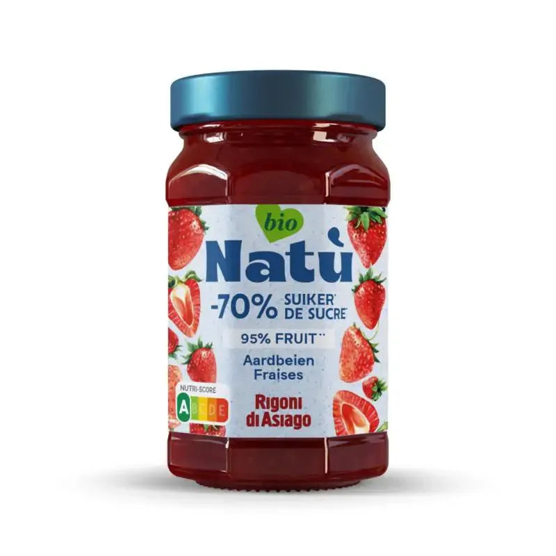 Natu Aardbeienjam biologisch 240 gram