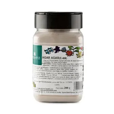 Porto Muinos Agar agar poeder biologisch 200 gram