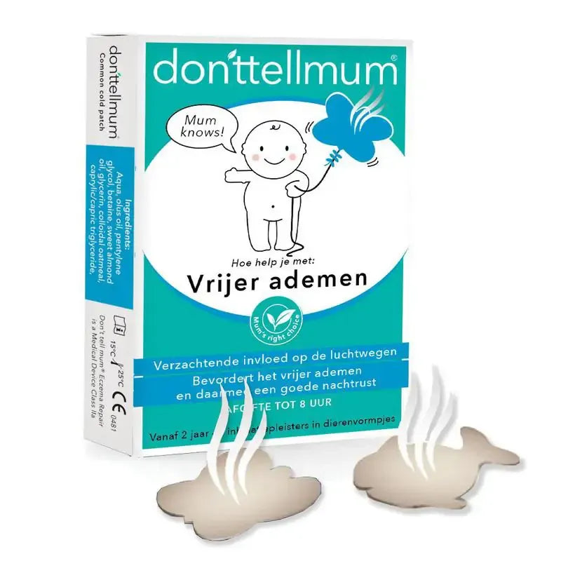 Donttellmum Inhalatiepleister vrijer ademen 7 stuks