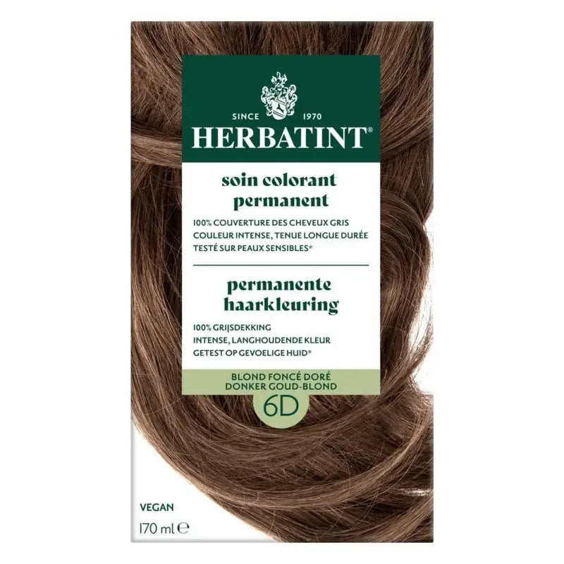 Herbatint 6D donker goudblond 170 ml