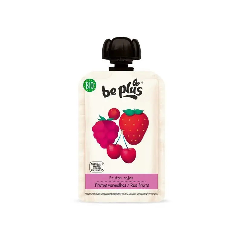 Beplus Knijpfruit 100% forest fruit 100 gram