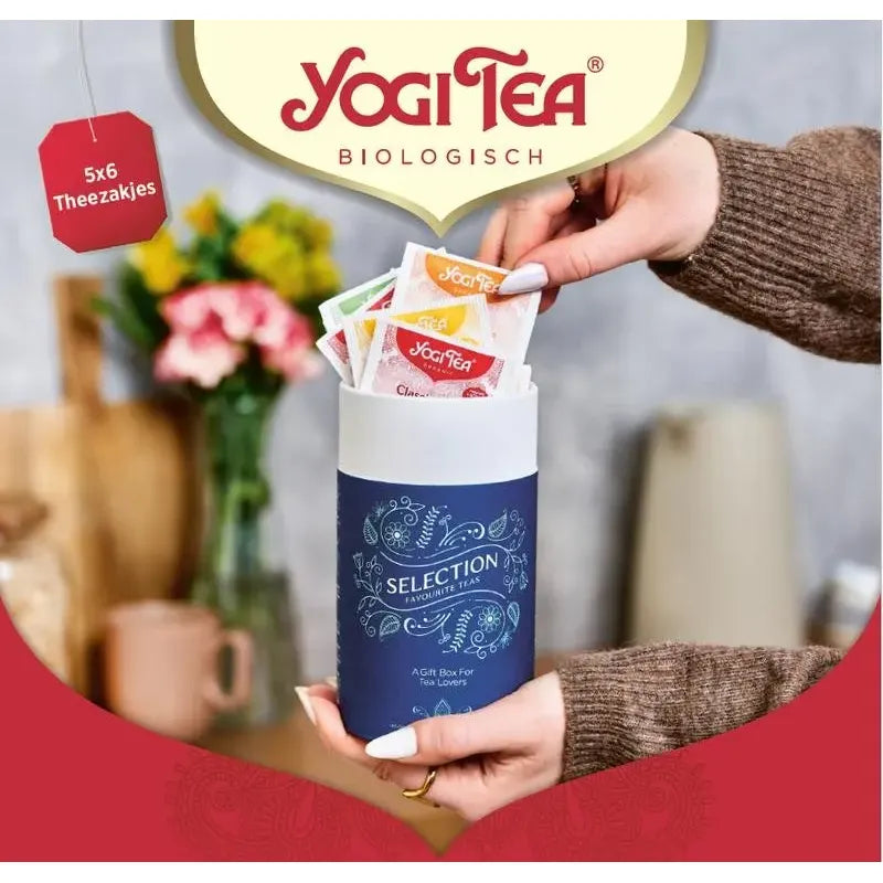 Yogi Tea pgb favourite selecti 30 stuks