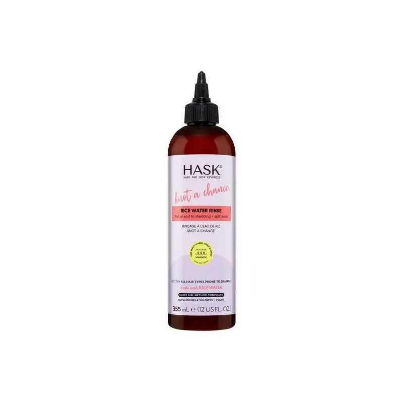 Hask Knot a chance rice water rinse 355 ml