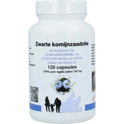 De Koning Tilly Zwarte komijnzaad capsules 120 stuks