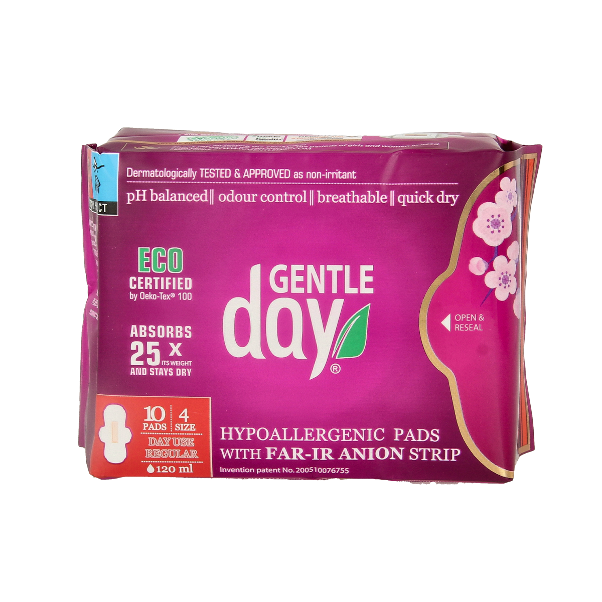 Gentle Day Maandverband dag 10 stuks