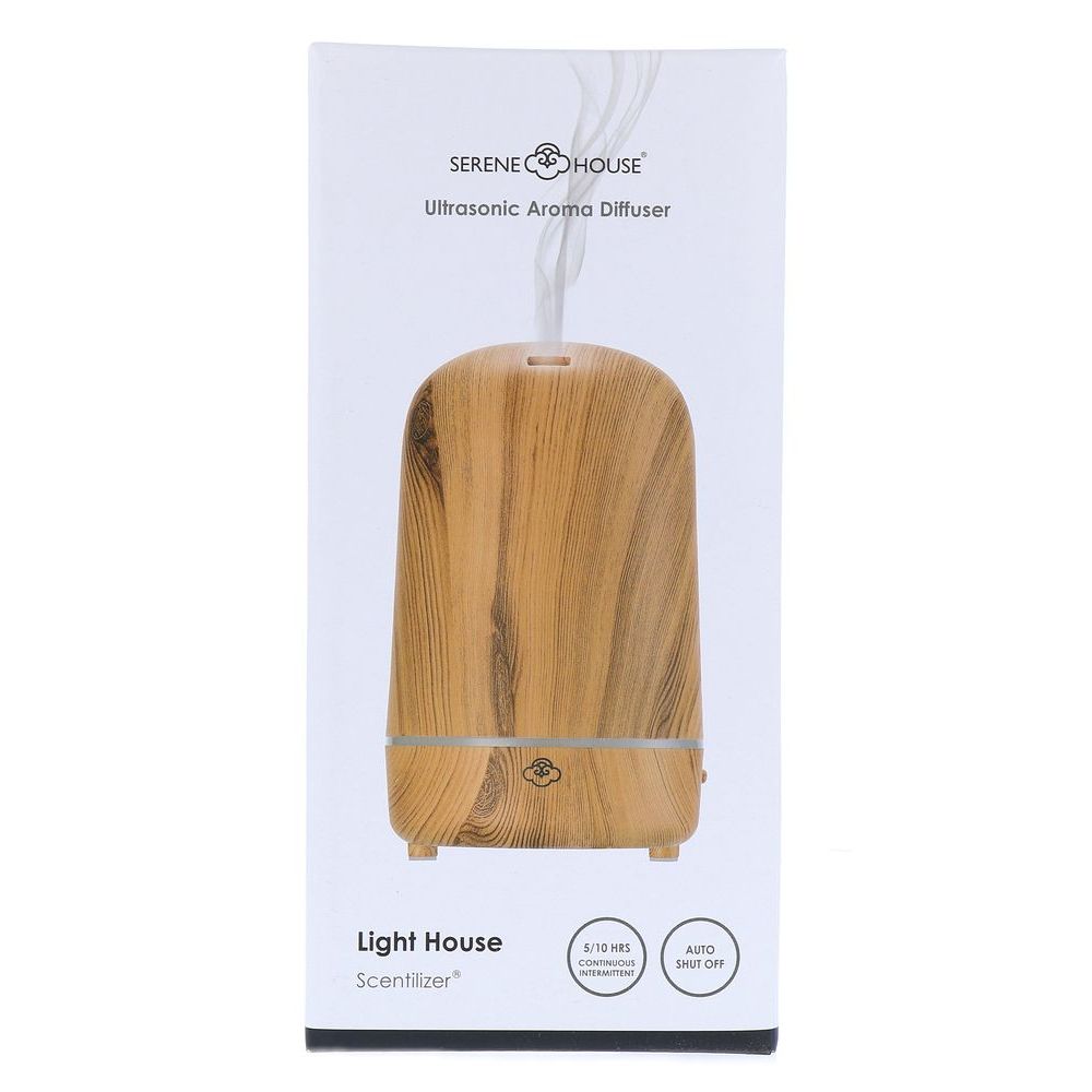 Serene House Aroma diffuser light house houtlook