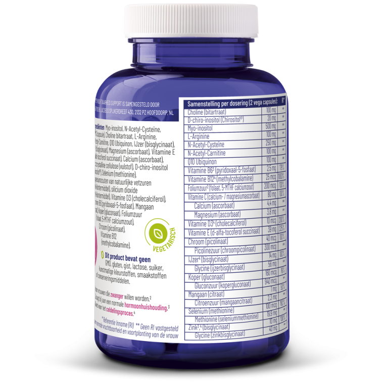 Vitakruid Femme vruchtbaarheid support 120 vcaps