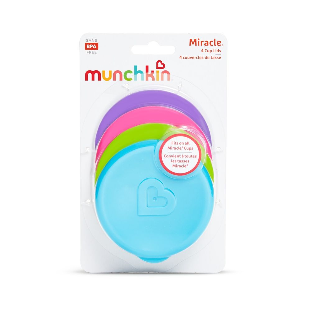 Munchkin Miracle Drinkbeker Deksels 4 st