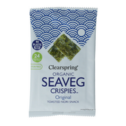 Clearspring Seaveg crispies original biologisch 4 gram